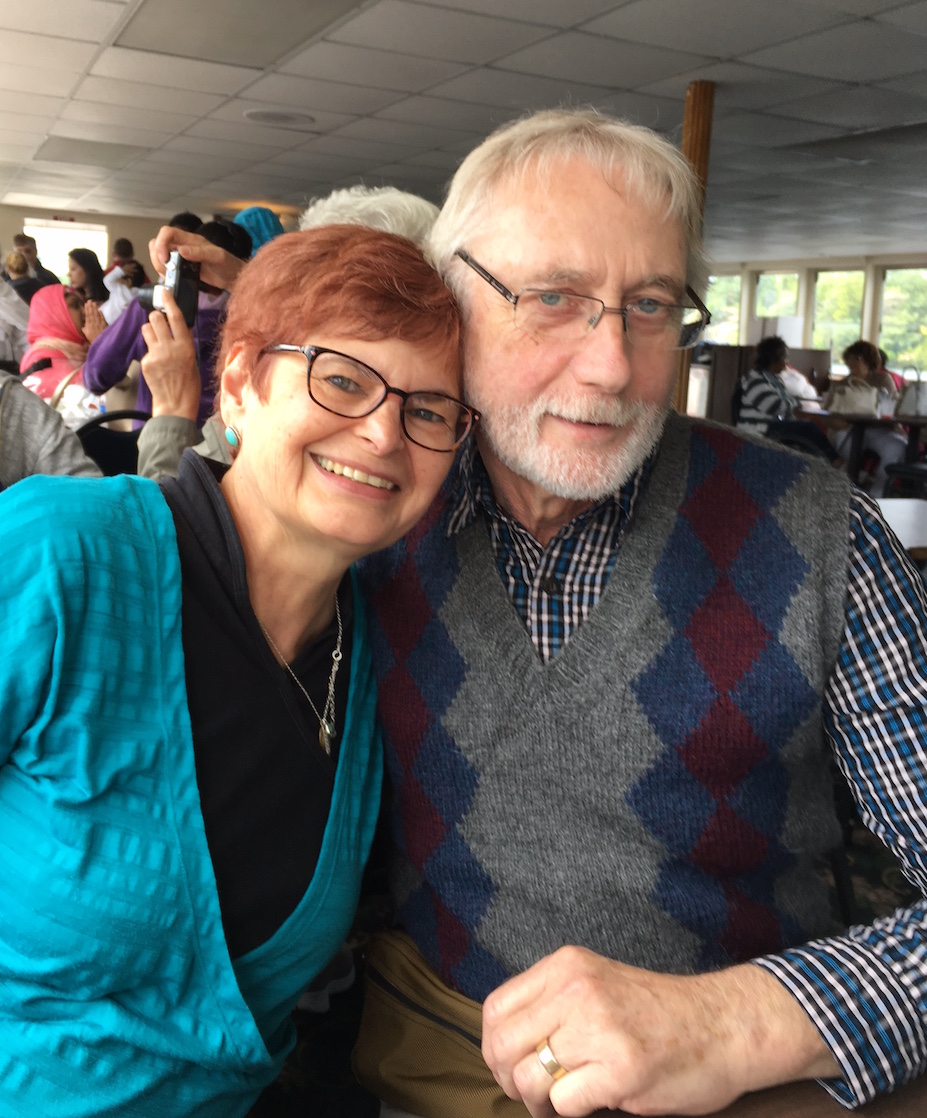 Anita with her husband, Robert