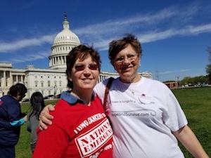 Donna and Karen in DC